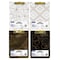 Bazic Products Paperboard Clipboard with Gold Low Profile Clip, Assorted Designs, 12.9in. x 9in., 6PK 1830 - alternate 5